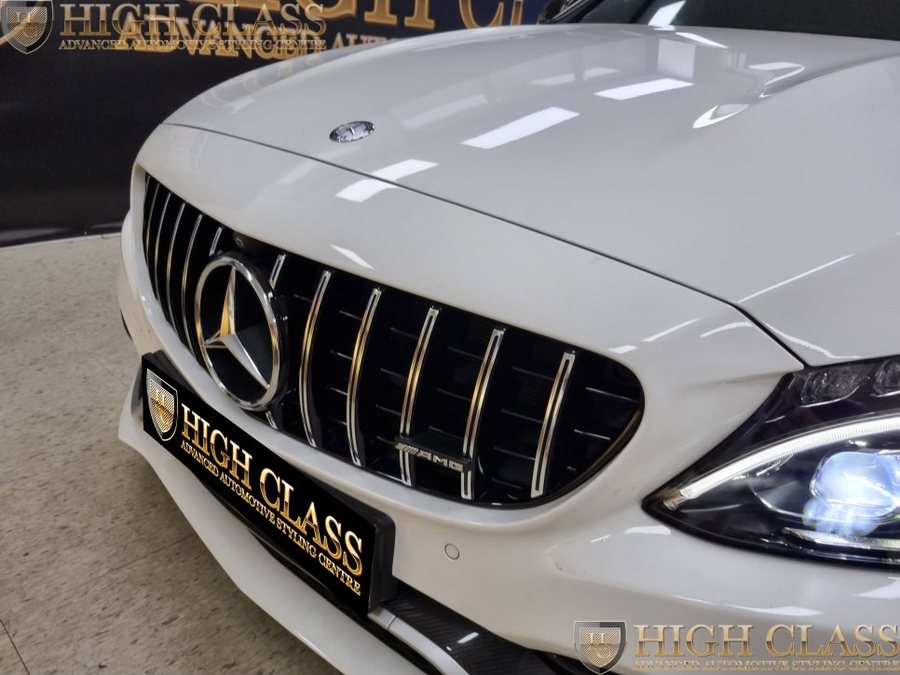 벤츠 C63 AMG 전동트위터 송풍구 대시보드 엠비언트 2열 열선시트
