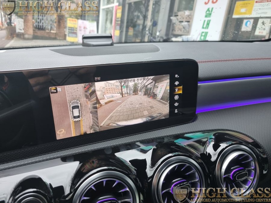 벤츠 CLA 순정 360도 어라운드뷰 찾아볼수 없는 사각지대