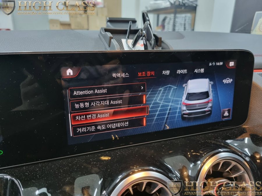 벤츠 EQA 순정 어라운드뷰 반자율 주행 확장 코딩 편리함을 더하다