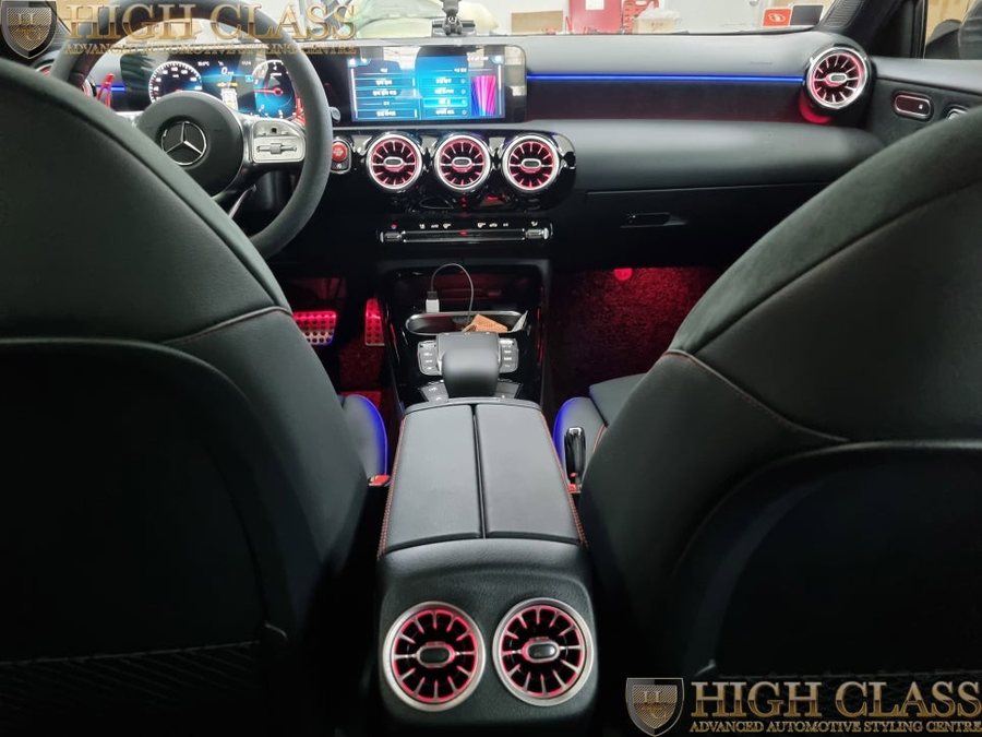 벤츠 A클래스 35 AMG 순정 2열 송풍구 + 엠비언트