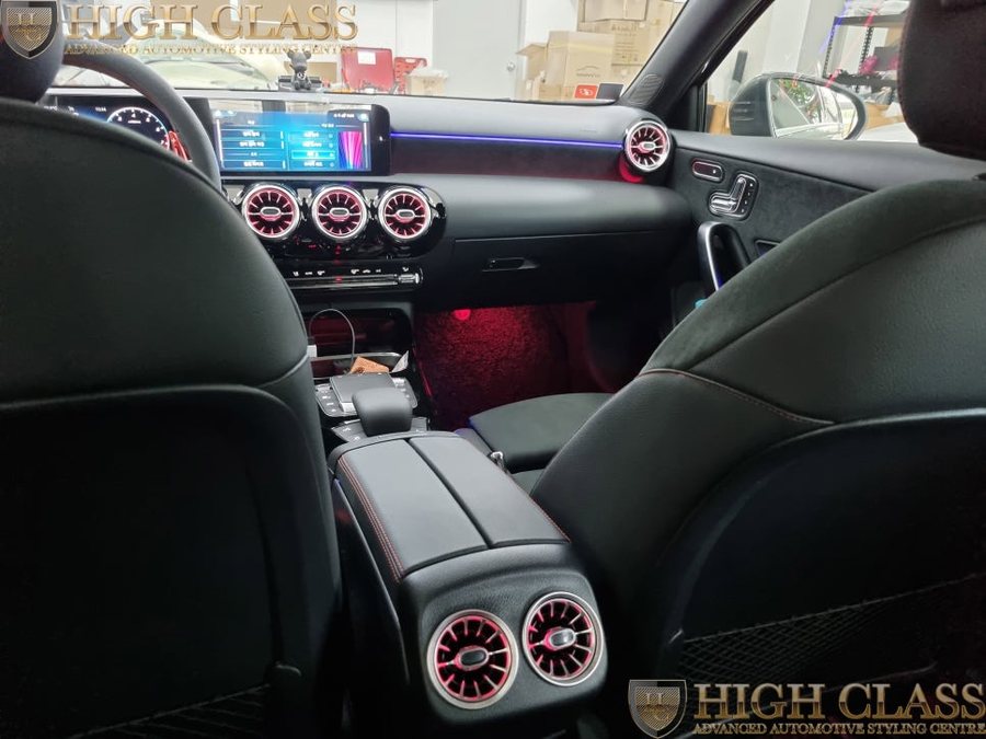 벤츠 A클래스 35 AMG 순정 2열 송풍구 + 엠비언트