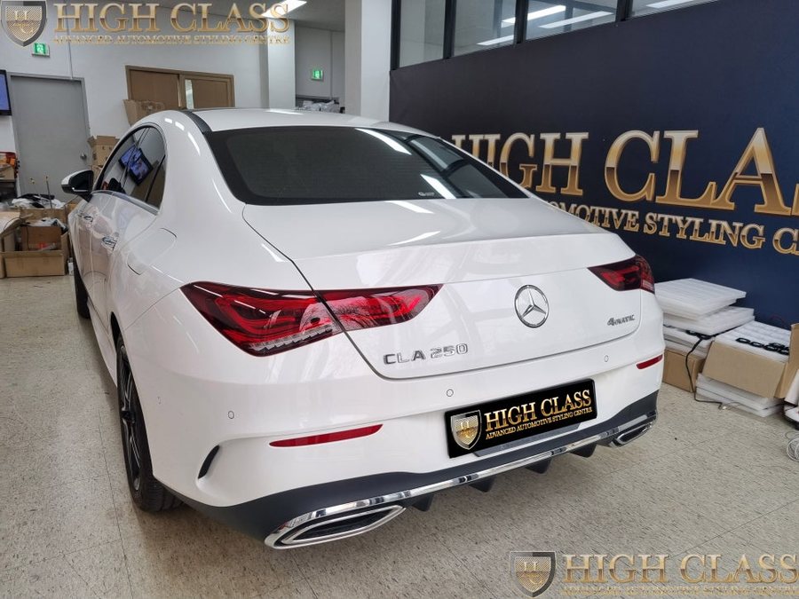 벤츠 CLA 2열 열선 송풍구 엉덩이와 등에 따뜻함을 선사