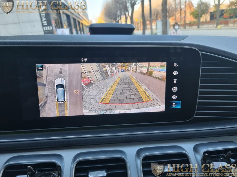 벤츠 GLE 300d 순정 어라운드뷰 옵션 없다면 장착하시면 되겠죠^^