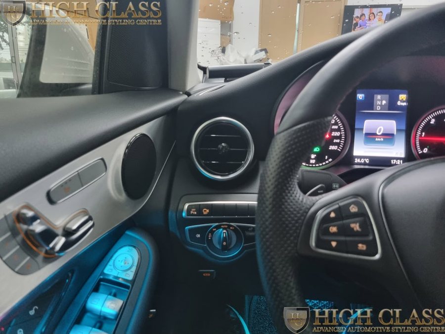 벤츠 GLC 64색 엠비언트 + AMG 대시보드 구축