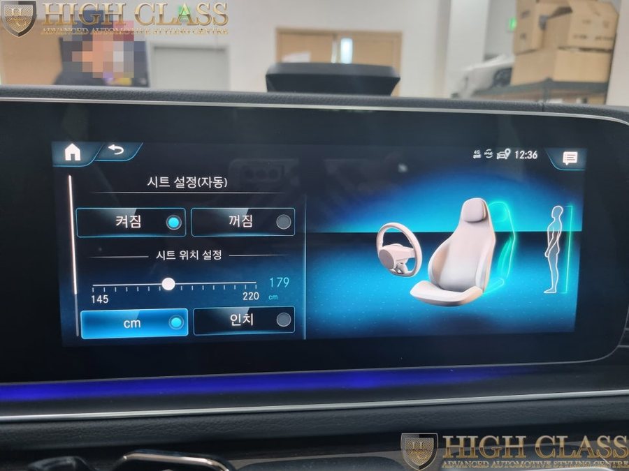 벤츠 GLE 메모리시트 조수석워크인 순정 옵션