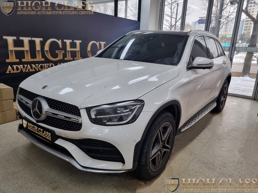 벤츠 GLC 자동차인테리어 하이클라스 송풍구 + 대시보드 엠비언트 채우기