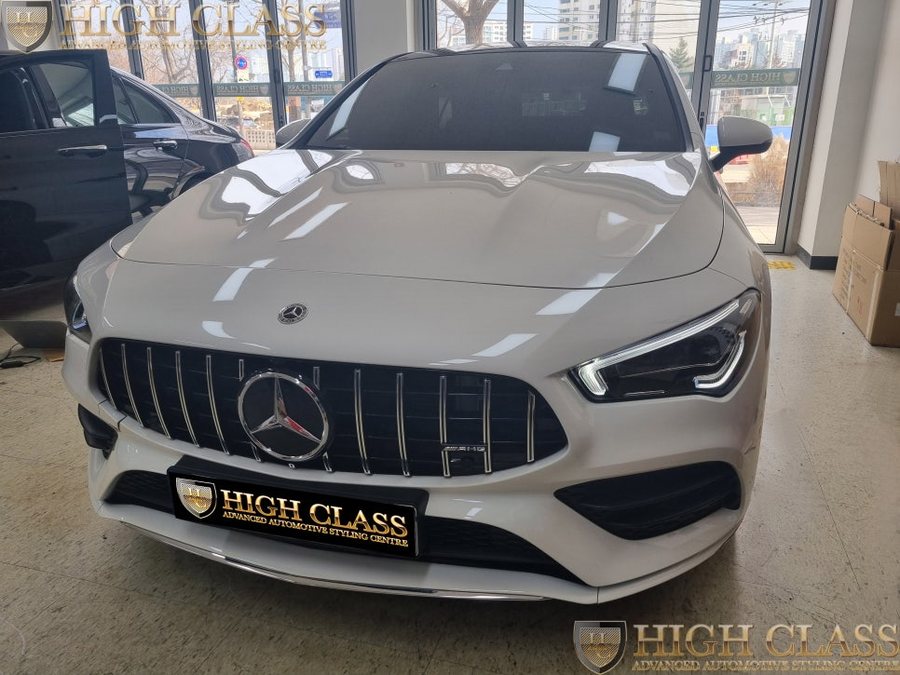 벤츠 CLA AMG 에디션 버전 대시보드 엠비언트