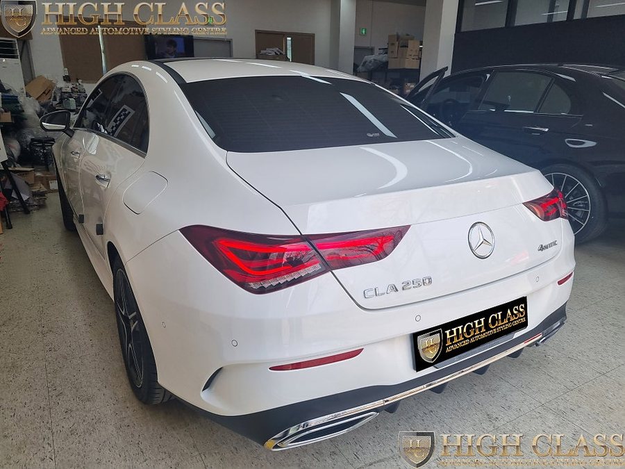 벤츠 CLA AMG 에디션 버전 대시보드 엠비언트
