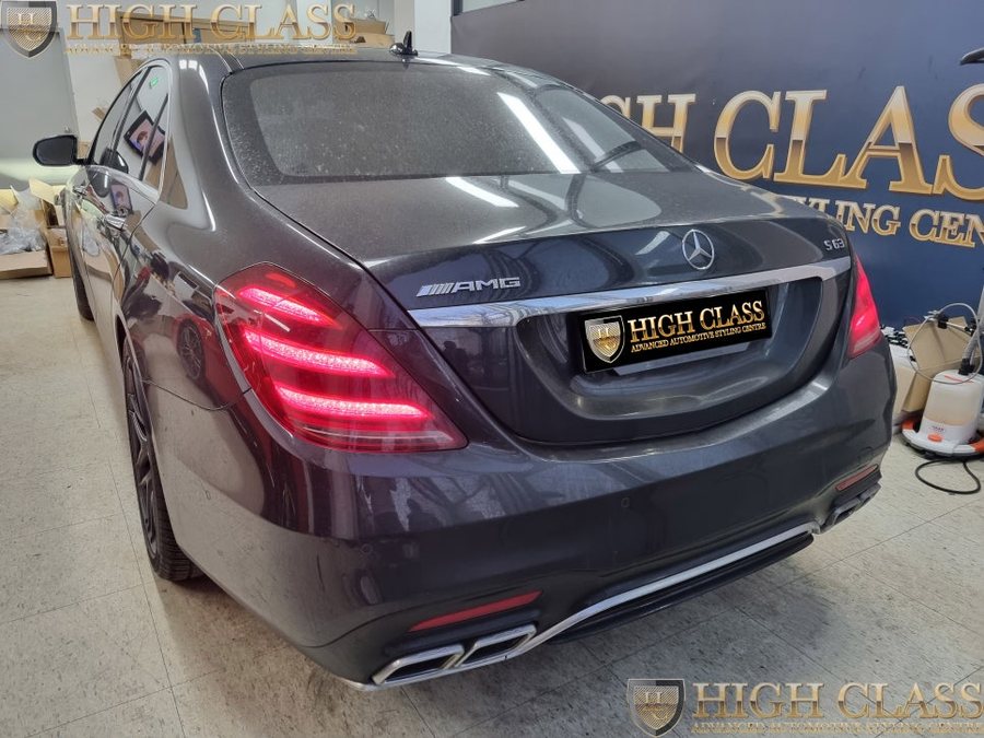 벤츠 S클래스 S63 AMG 카오디오튜닝 부메스터 전동트위터