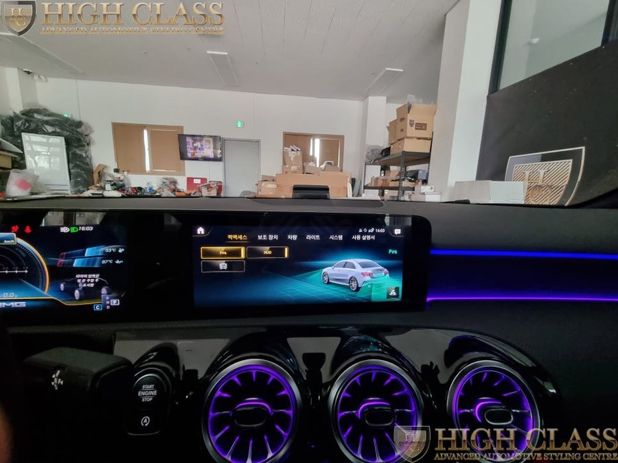 벤츠 A클래스 A35 AMG HUD추천 순정 헤드업디스플레이