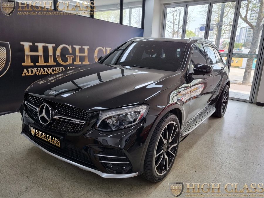 벤츠 GLC 43 AMG 자동차시트교체 없이 국산 통풍시트 시공