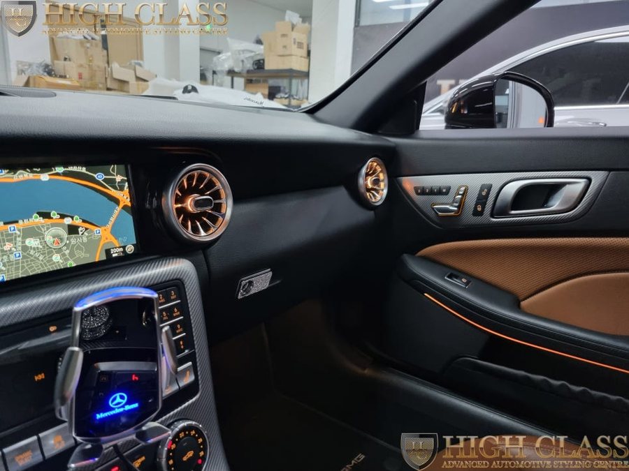 벤츠 SLC 43 AMG 세로그릴 송풍구 + 12색 엠비언트 업그레이드