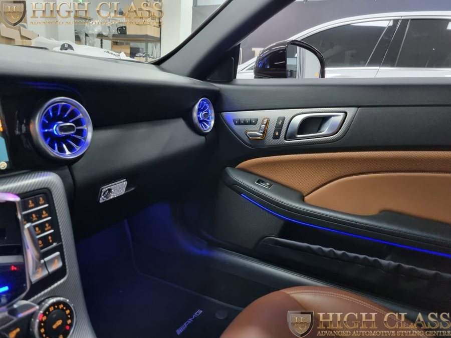 벤츠 SLC 43 AMG 세로그릴 송풍구 + 12색 엠비언트 업그레이드