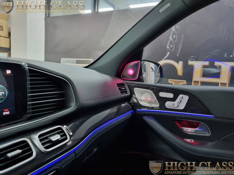 벤츠 GLE 53 AMG 통풍시트 + 트위터 엠비언트 + 미드레인지 부메스터 커버 + 반자율주행확장 코딩