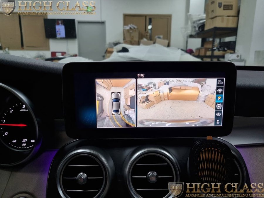 벤츠 C클래스 C220d 어라운드뷰 순정그릴로 진행완료!!