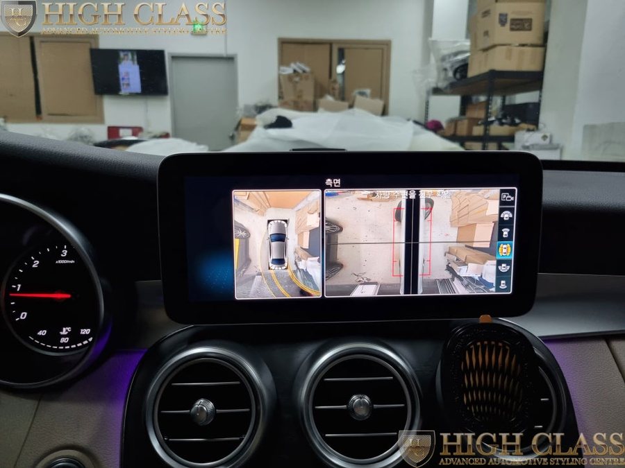 벤츠 C클래스 C220d 어라운드뷰 순정그릴로 진행완료!!