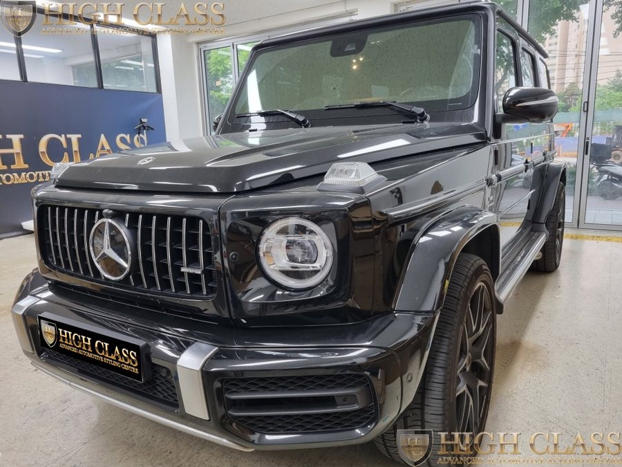 벤츠 G63 AMG 송풍구 엠비언트 순정 LED 활성화
