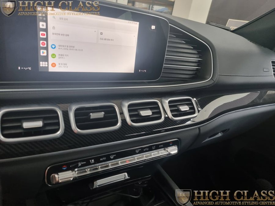 벤츠 GLE 400d 카본트림 교체 시공