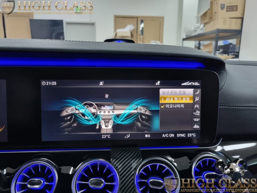 벤츠 GT 43 AMG 순정 고스트도어, 이오나이저, 에어밸런스 참을수 없는 옵션