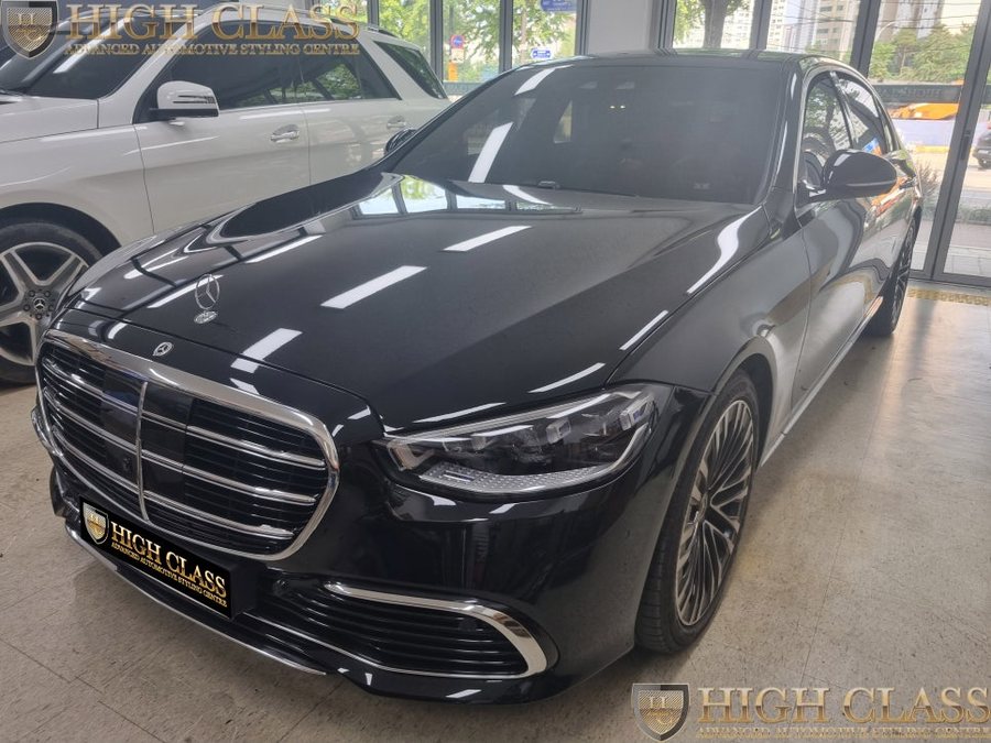 벤츠 S클래스 S580 롱바디 피아노트림 교체