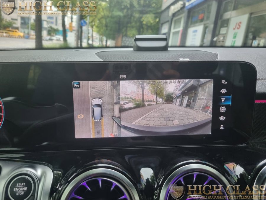 벤츠 GLB 53 순정 어라운드뷰, 핸들열선, AMG 대시보드 엠비언트
