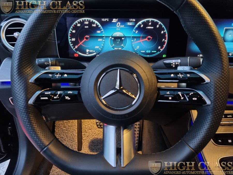 벤츠 E클래스 E350 순정 잠자리 핸들 열선