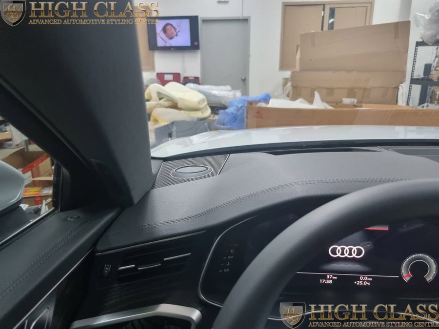 아우디 A6 45TFSI 전동트위터 사운드와 엠비언트 튜닝