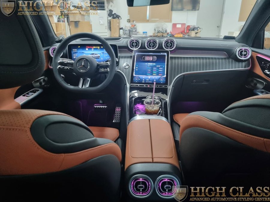 신형 벤츠 GLC X254 송풍구 엠비언트 신차감성