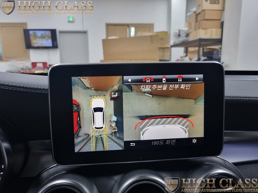 18년 벤츠 GLC 순정 어라운드뷰 안전한 시야 확보 옵션