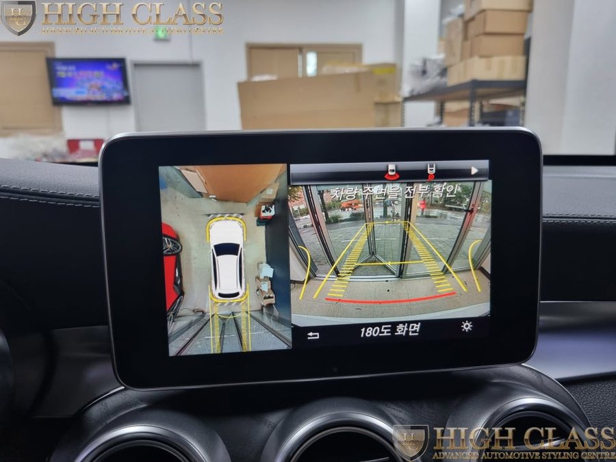 18년 벤츠 GLC 순정 어라운드뷰 안전한 시야 확보 옵션