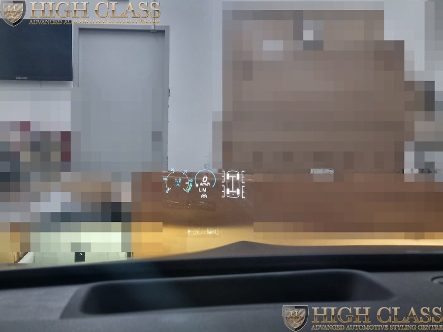 벤츠 CLA 순정 헤드업디스플레이 어라운드뷰 주행을 위한 옵션