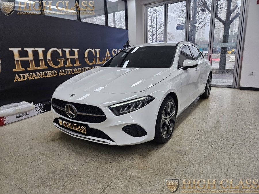 벤츠 A클래스 A220 페이스리프트 순정 2열 송풍구, 엠비언트 구축