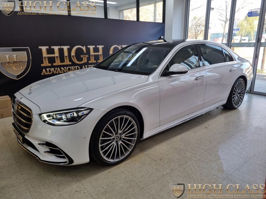 벤츠 S클래스 W223 디지털 레인 라이트, 멀티컬러 추가, AMG 계기판, 테일램프코딩 + 부메스터 작업