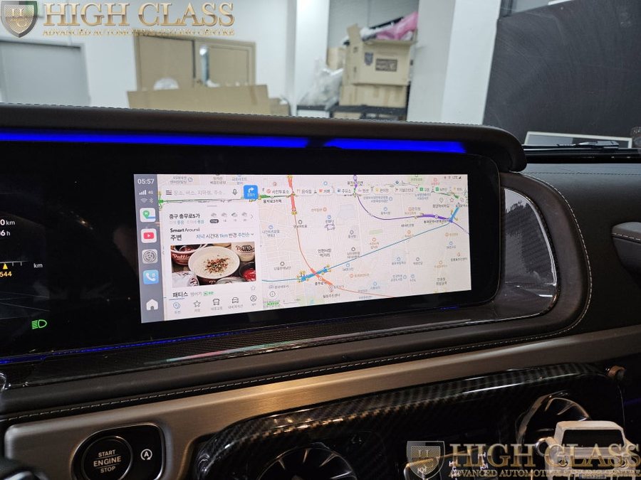 벤츠 G바겐 G63 AMG 커맨드 에어터치 시공