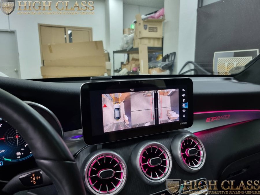 벤츠 GLC X253 순정 서라운드뷰 360도 카메라