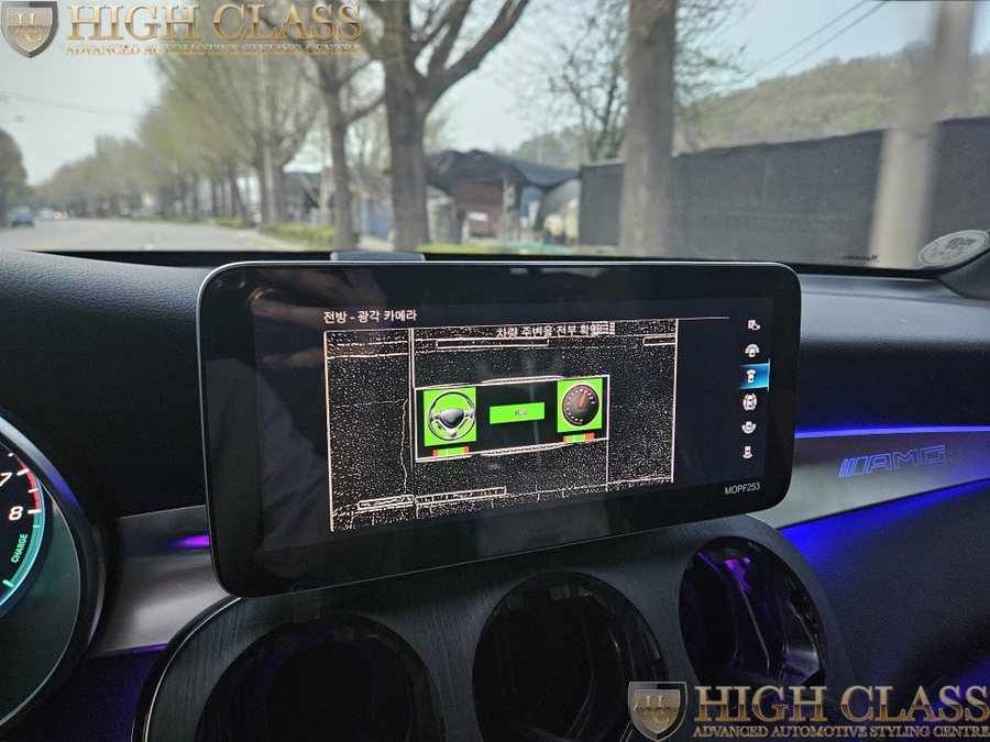 벤츠 GLC X253 순정 서라운드뷰 360도 카메라