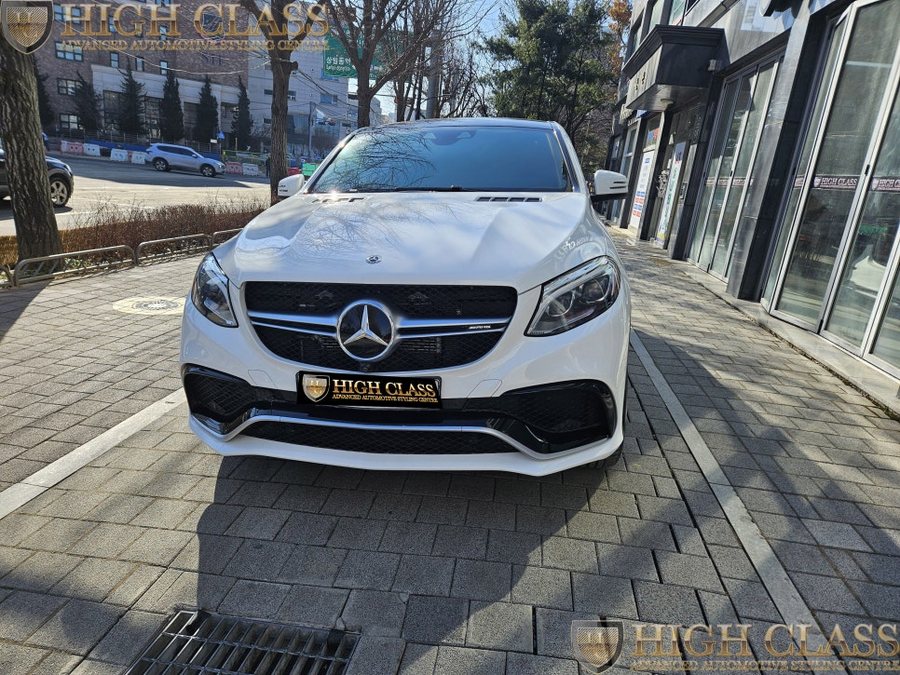 벤츠 GLE W166 레드 컬러 안전벨트 AMG 핸들열선