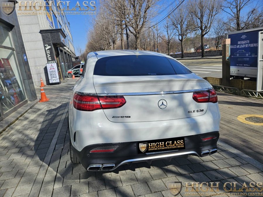 벤츠 GLE W166 레드 컬러 안전벨트 AMG 핸들열선