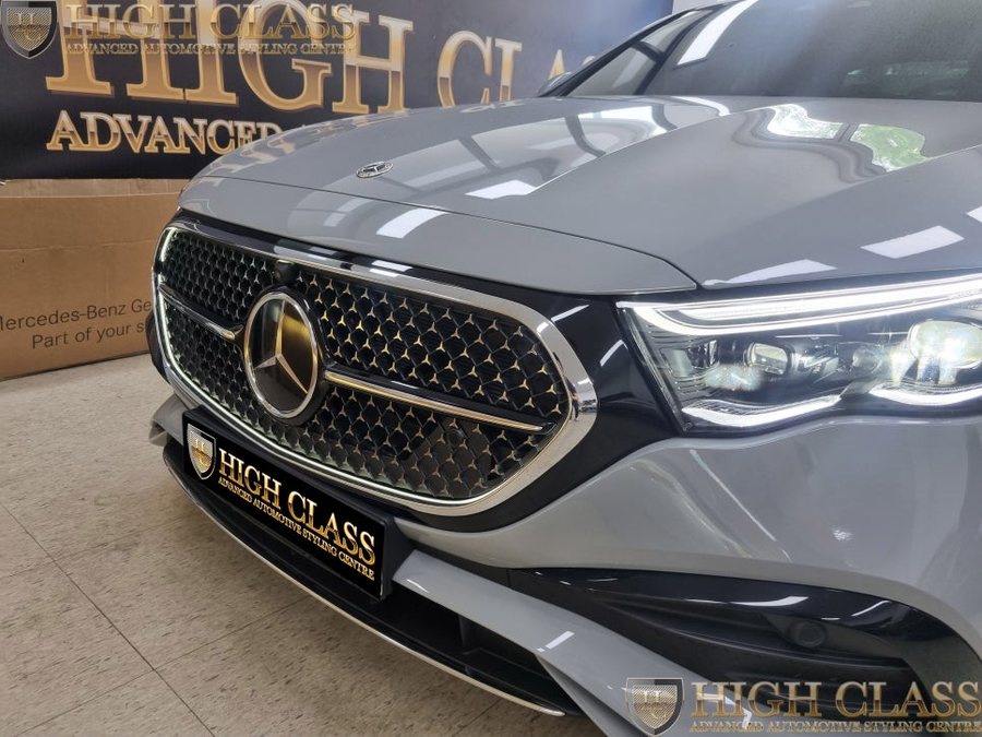 벤츠 E클래스 AMG 순정 발광 라디에이터 그릴 새로운 외관 드레스업 튜닝