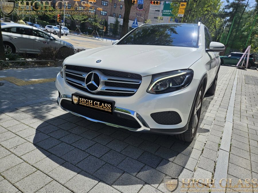 벤츠 GLC 전기형 애플 카플레이 안드로이드 오토 정전식 터치