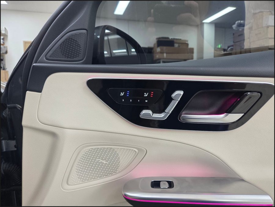 벤츠 C300 W206 통풍시트와 R버튼, 운전할수록 만족도가 달라집니다