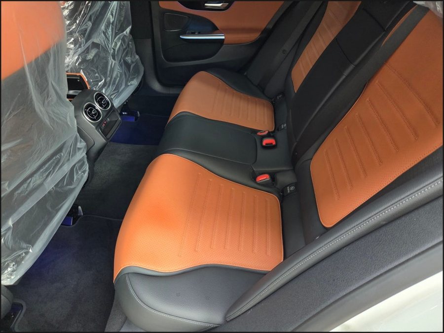 벤츠 C클래스 W206 C200 2열 열선시트 시공, 뒷좟석까지 따뜻하게